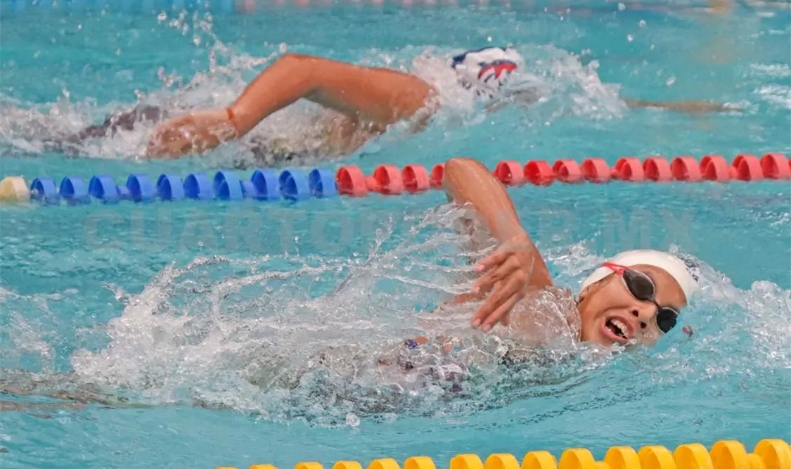 El campeonato de Natación se dividió en cuatro sesiones, que arrancaron el pasado jueves.