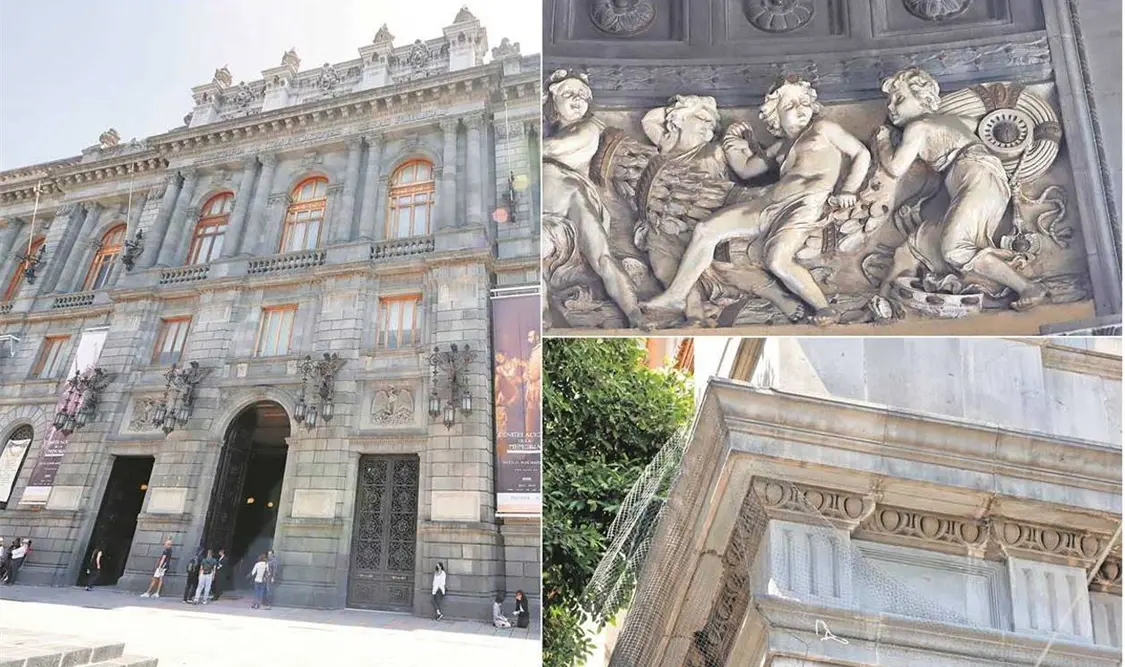 El inmueble resultó con severos daños luego del terremoto de 2017. Cortesía