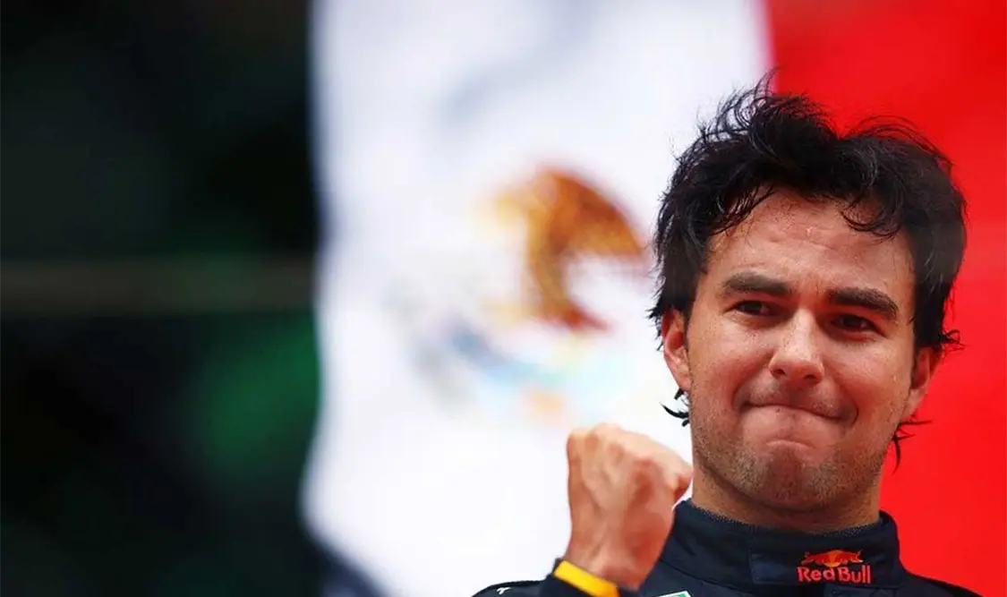Checo Pérez hizo historia en la Fórmula 1. Cortesía