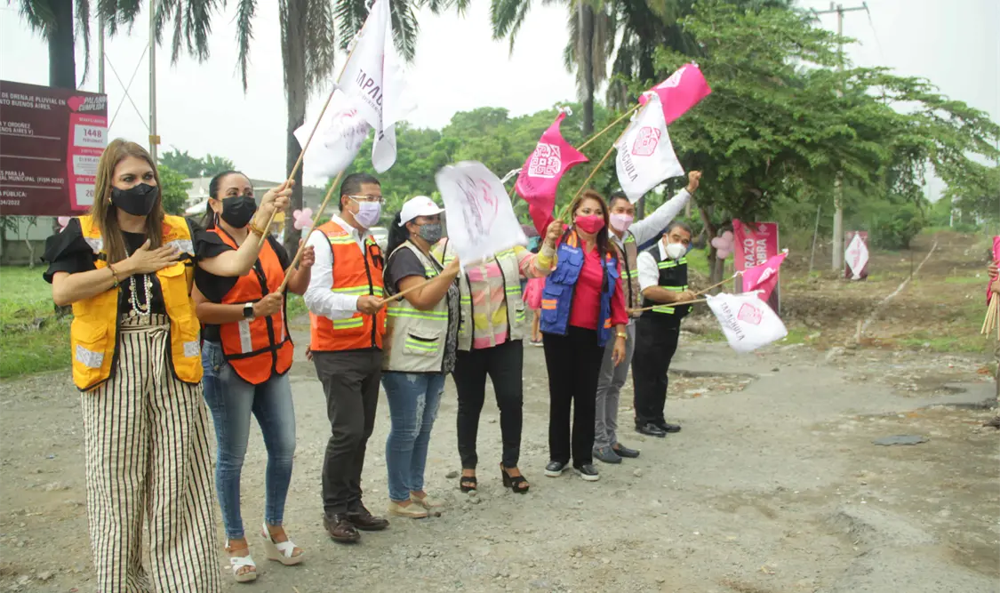 INICIA CONSTRUCCIÓN DE DRENAJE PLUVIAL EN FRACCIONAMIENTO BUENOS AIRES