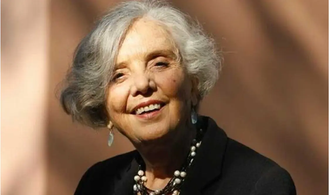 La escritora Elena Poniatowska, en la UNAM. Cortesía