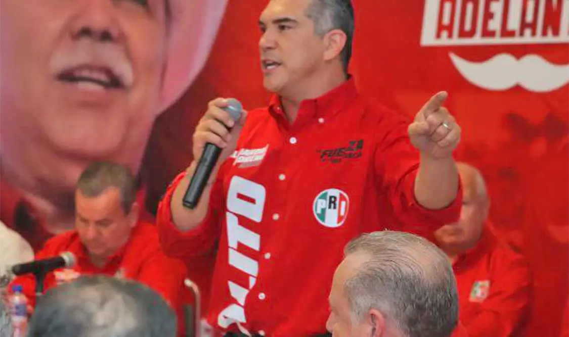 El dirigente nacional del PRI dijo que no va a permitir que se roben la elección. Cortesía