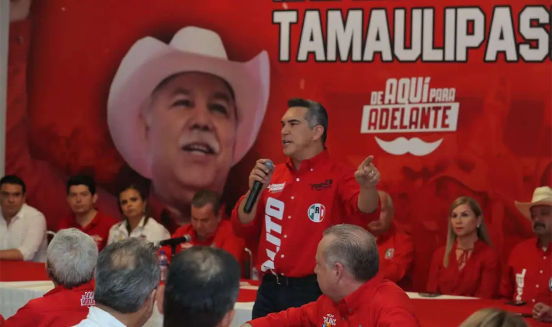 El dirigente nacional del PRI dijo que no va a permitir que se roben la elección. Cortesía
