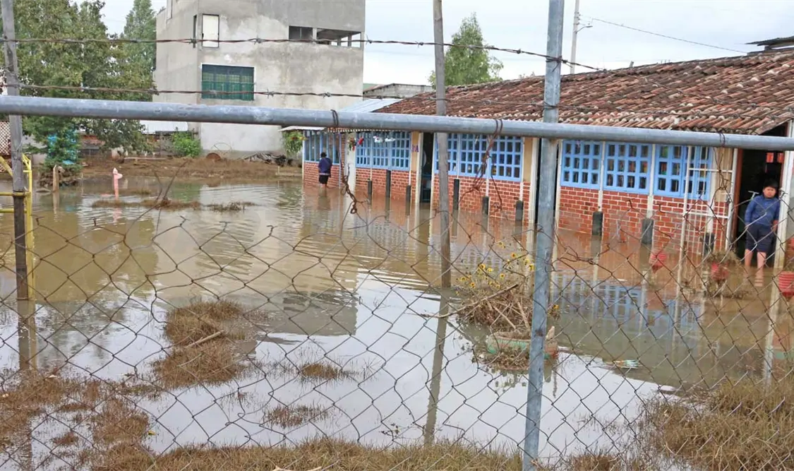 Las lluvias podrían generar un aumento en los niveles de ríos e inundaciones en zonas bajas. Diego Pérez / CP