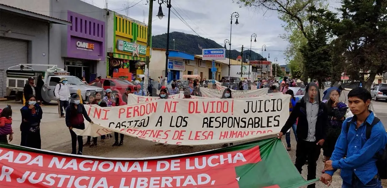 Los manifestantes exigieron la liberación de presos políticos, entre otras demandas. Manuel Martínez / CP