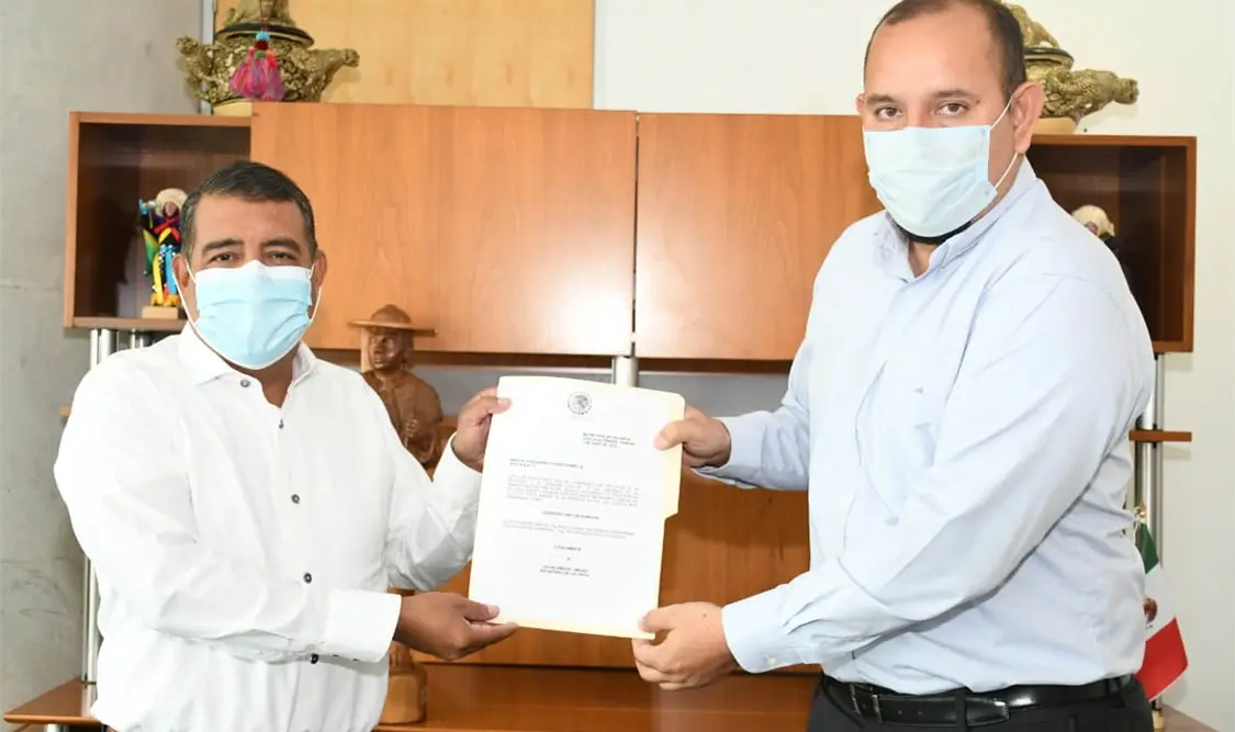 Javier Jiménez toma protesta a nuevo Subsecretario de Ingresos de la Secretaría de Hacienda