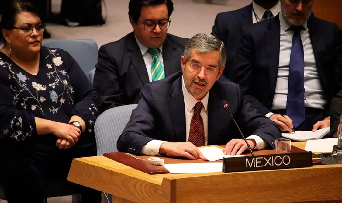 El embajador de México dijo que en los próximos días estará en espera de escuchar las opiniones de los estados miembro del organismo. Cortesía