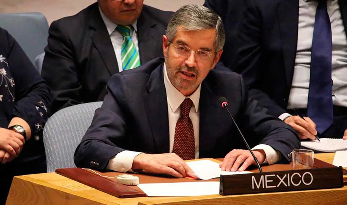 El embajador de México dijo que en los próximos días estará en espera de escuchar las opiniones de los estados miembro del organismo. Cortesía