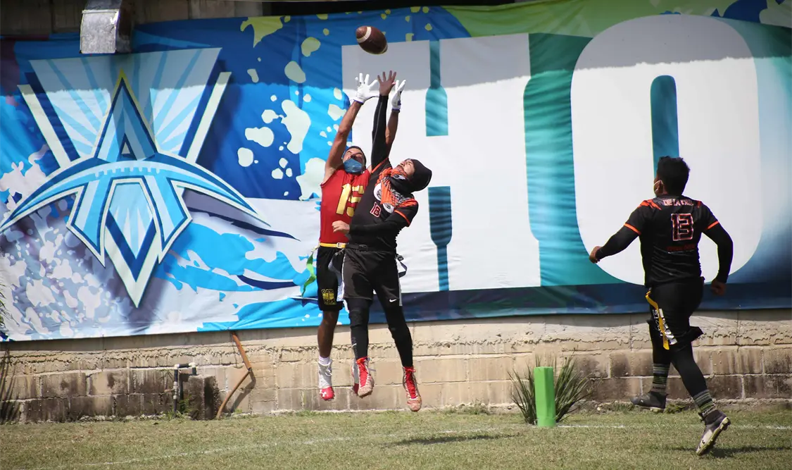 El emparrillado de Atlas Football Education, en Tuxtla Gutiérrez, regresa a las acciones con su torneo estatal. Diego Pérez/CP