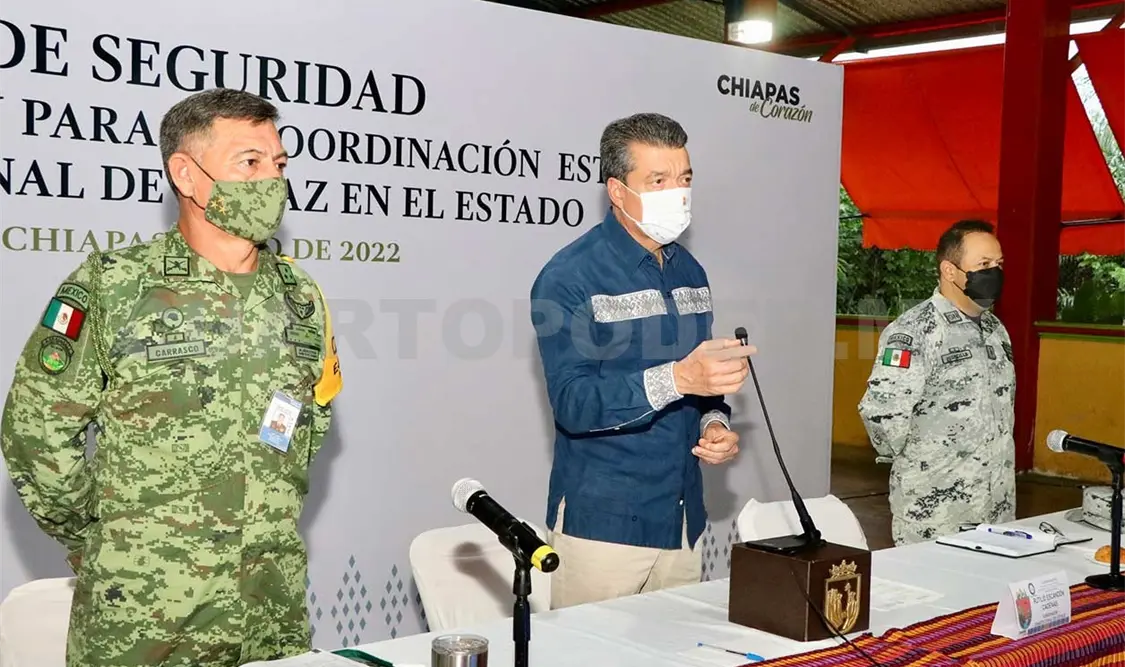 Destacó que Chiapas no registra lesionados ni hay pérdidas humanas que lamentar tras el paso de Agatha. CP