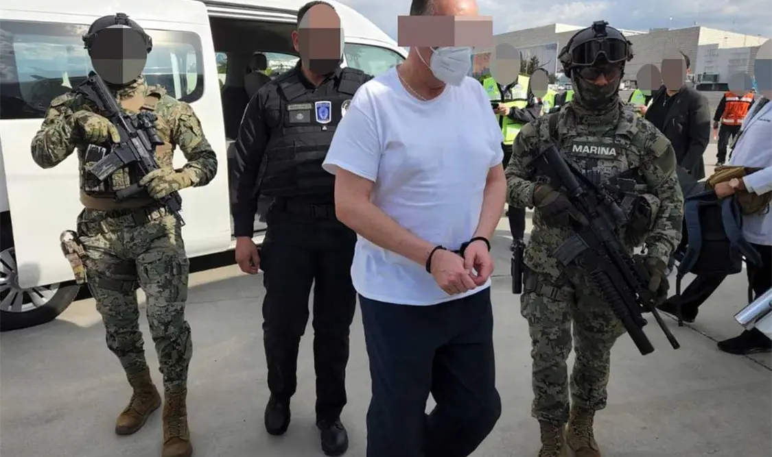 Tras casi tres años de haber permanecido preso en Estados Unidos, César Duarte Jáquez fue extraditado a México. Cortesía
