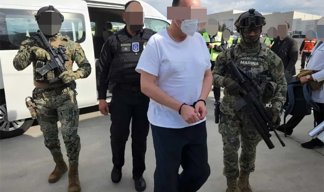Tras casi tres años de haber permanecido preso en Estados Unidos, César Duarte Jáquez fue extraditado a México. Cortesía