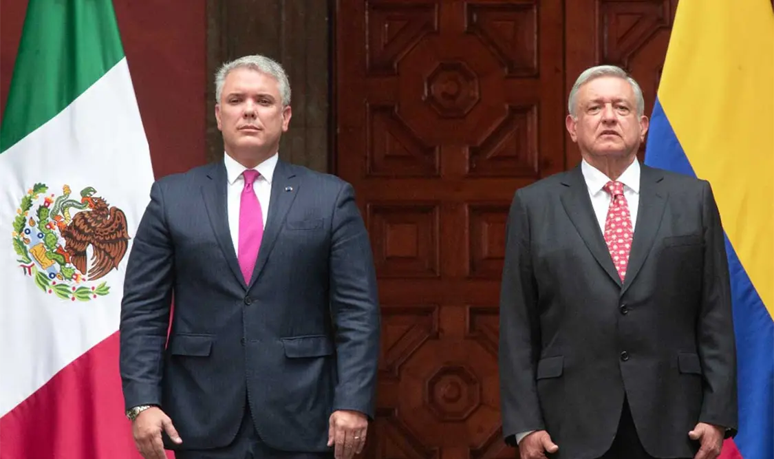 El presidente colombiano expresa su inconformidad por dichos de AMLO. Cortesía