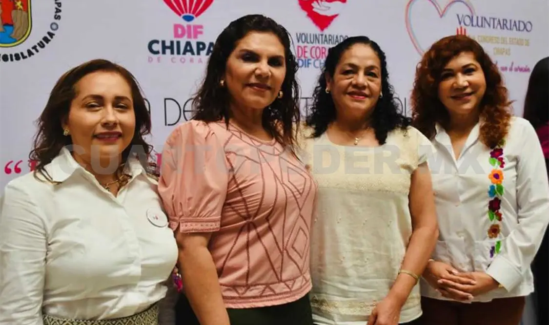 Fortalecen el quehacer interinstitucional desde la Red de Voluntariados de Corazón del Sistema DIF Chiapas. CP