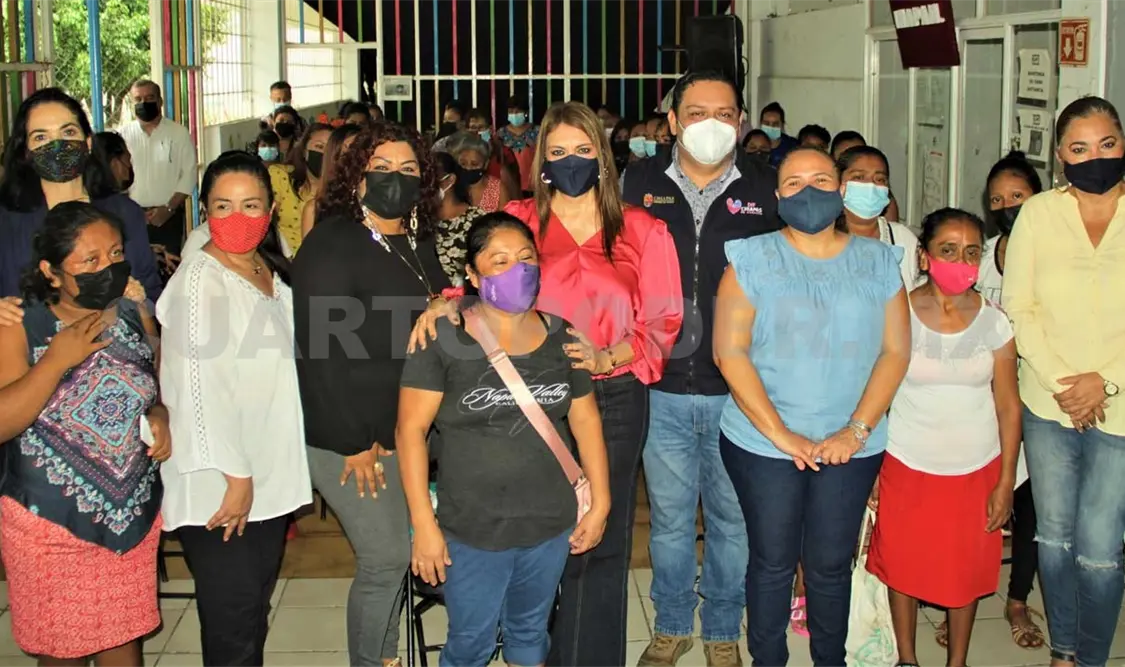 Agradecieron el respaldo hacia las mujeres. CP