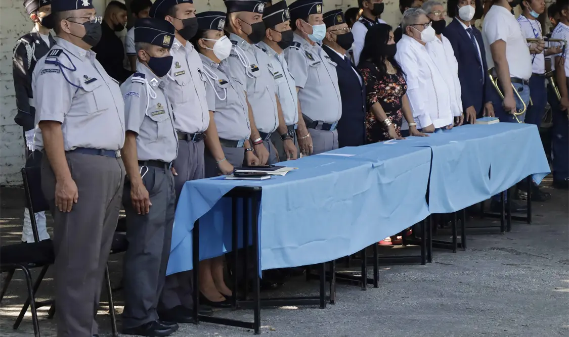 El acto cívico se llevó a cabo en las instalaciones del PDMU, en la capital del estado. Diego Pérez/CP