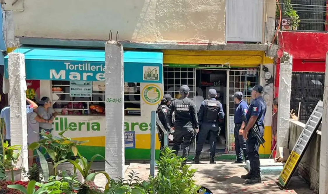 El incidente ocurrió la tarde del viernes en el fraccionamiento Infonavit Grijalva en Tuxtla Gutiérrez. Ulises López / CP