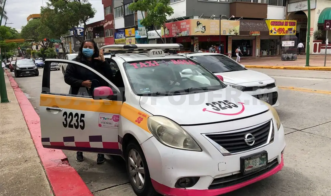 Expresan sentir mayor seguridad al abordar un servicio liderado por mujeres. José Ortega / CP