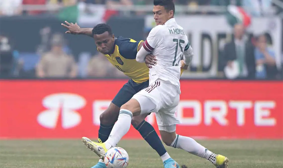 Aburrido 0-0 entre México y Ecuador