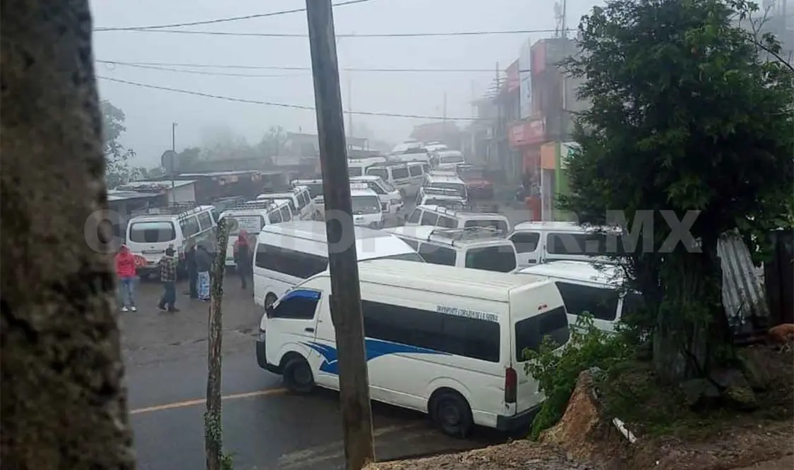 Con bloqueo transportistas exigen frenar el pirataje