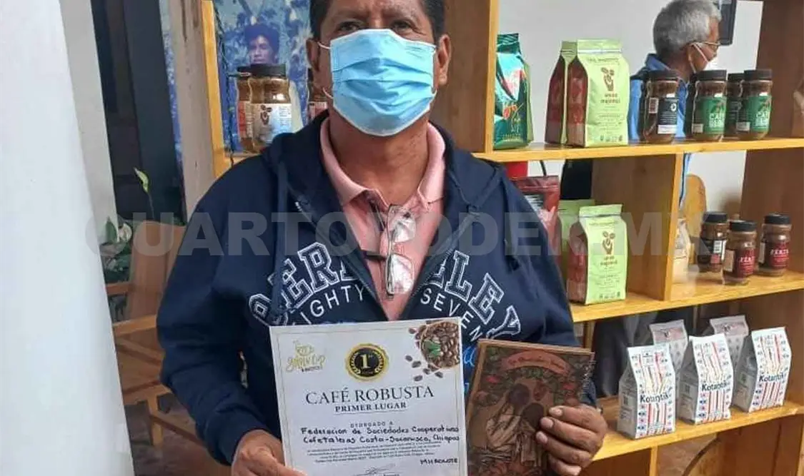 Gana productor de la Sierra premio internacional