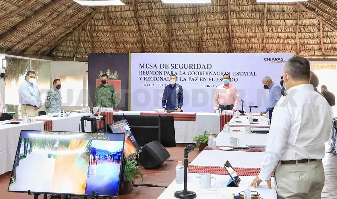 Chiapas registra saldo blanco ante lluvias