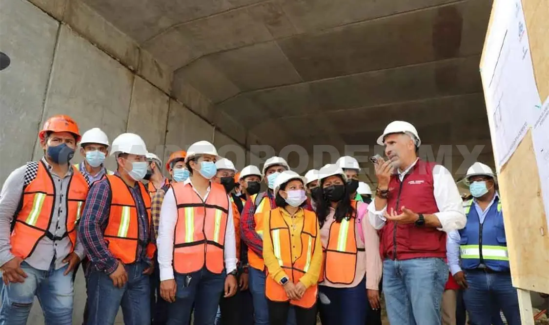 Supervisa SOP obra de doble paso a desnivel