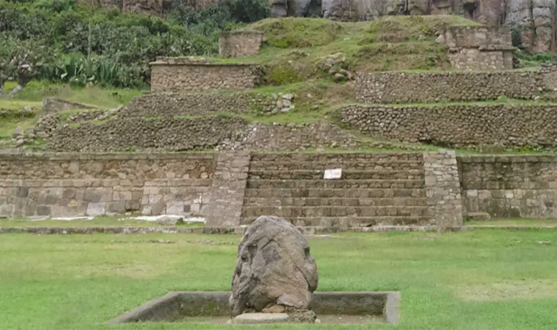 La zona de Huapalcalco será sometida a un procedimiento de protección, conservación y restauración de los monumentos. Cortesía