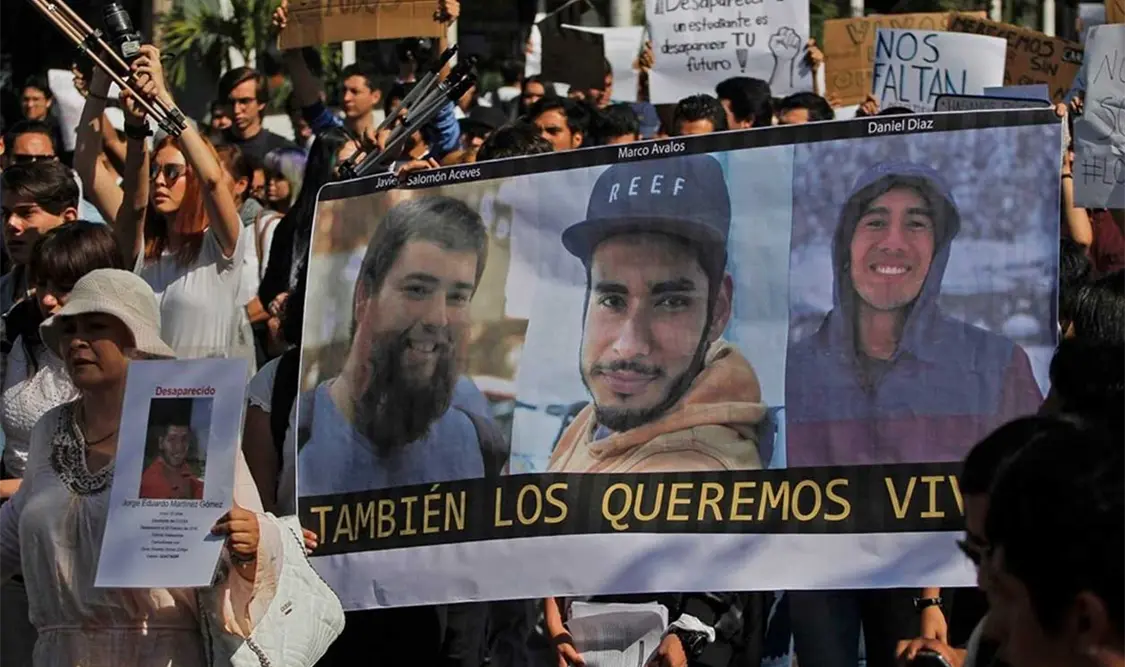 La célula delictiva mantuvo privados de la libertad a los estudiantes en una vivienda. Cortesía