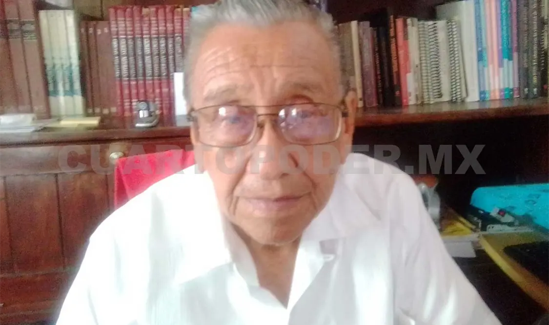 Ricardo López Vassallo, presidente del Patronato de Arqueología Tonalteca. Noel Vázquez / CP