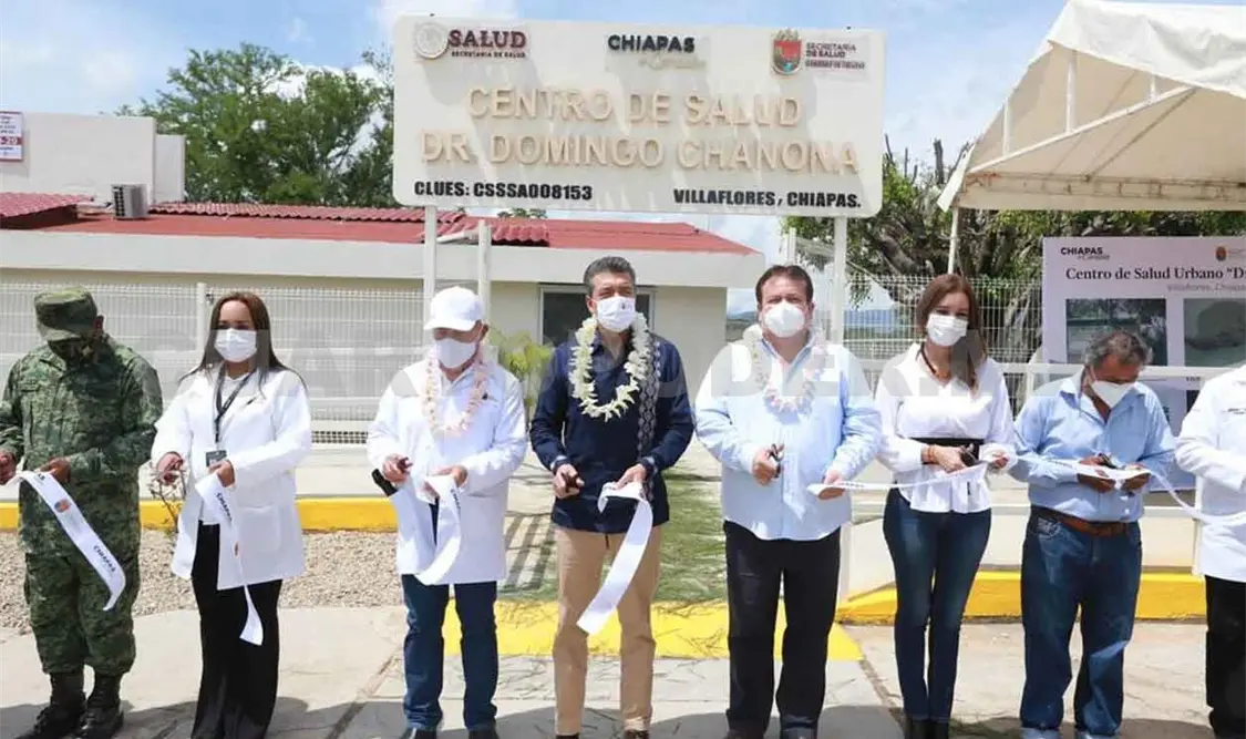 REC y Mariano Rosales entregan centro de salud