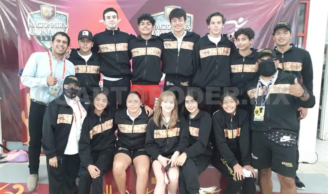 Chiapas cerró con oro, plata y bronce en JNC