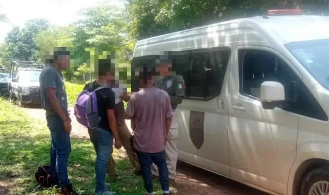 Las personas migrantes recibieron alimentación y atención médica. Cortesía