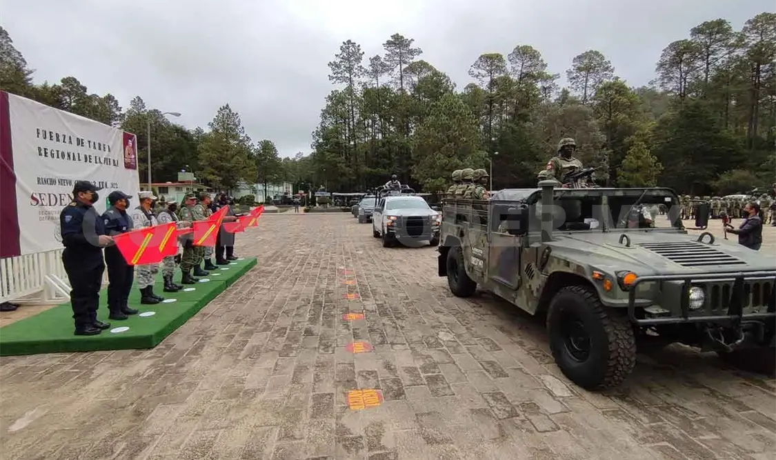 Ejército inicia operativo en tres regiones de Chiapas