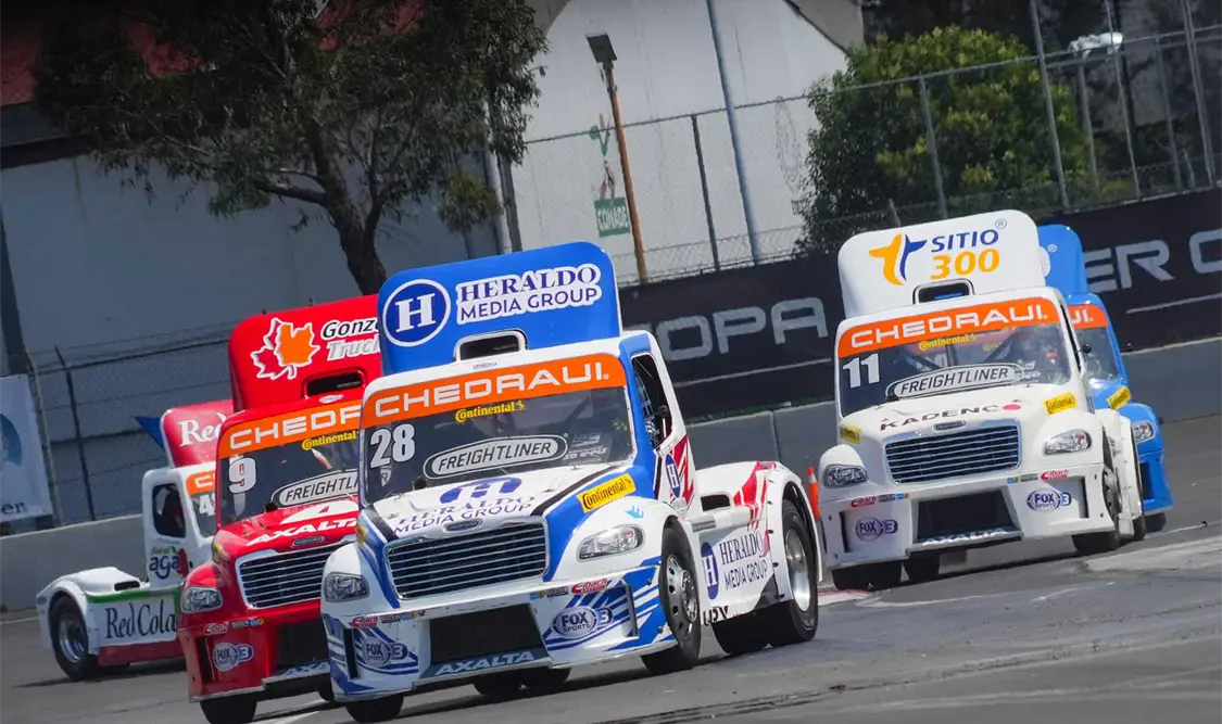 Contrastes en la tercera fecha de la Súper Copa, con un Top-10 para Rubén Rovelo en los Tractocamiones. Cortesía