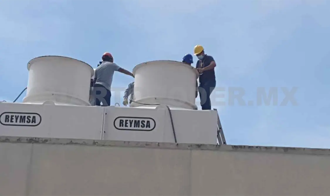 Intervienen sistema de aire acondicionado