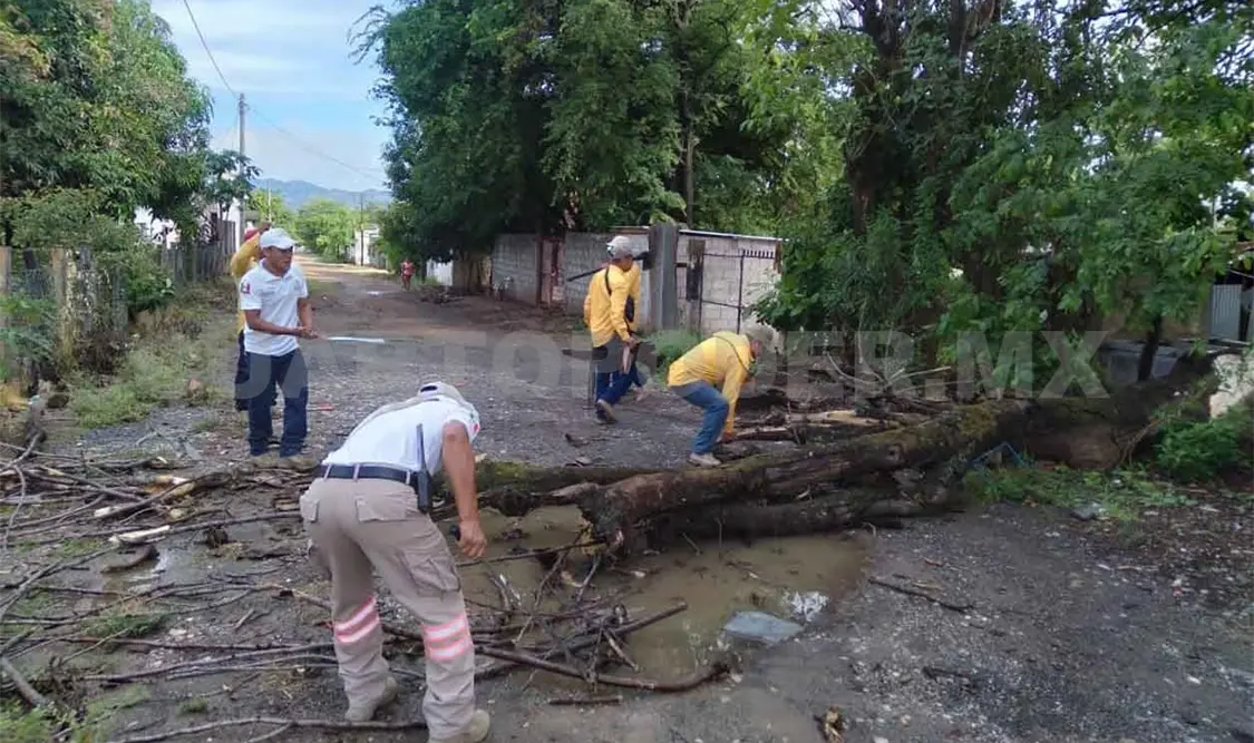 Se esperan lluvias muy fuertes a intensas