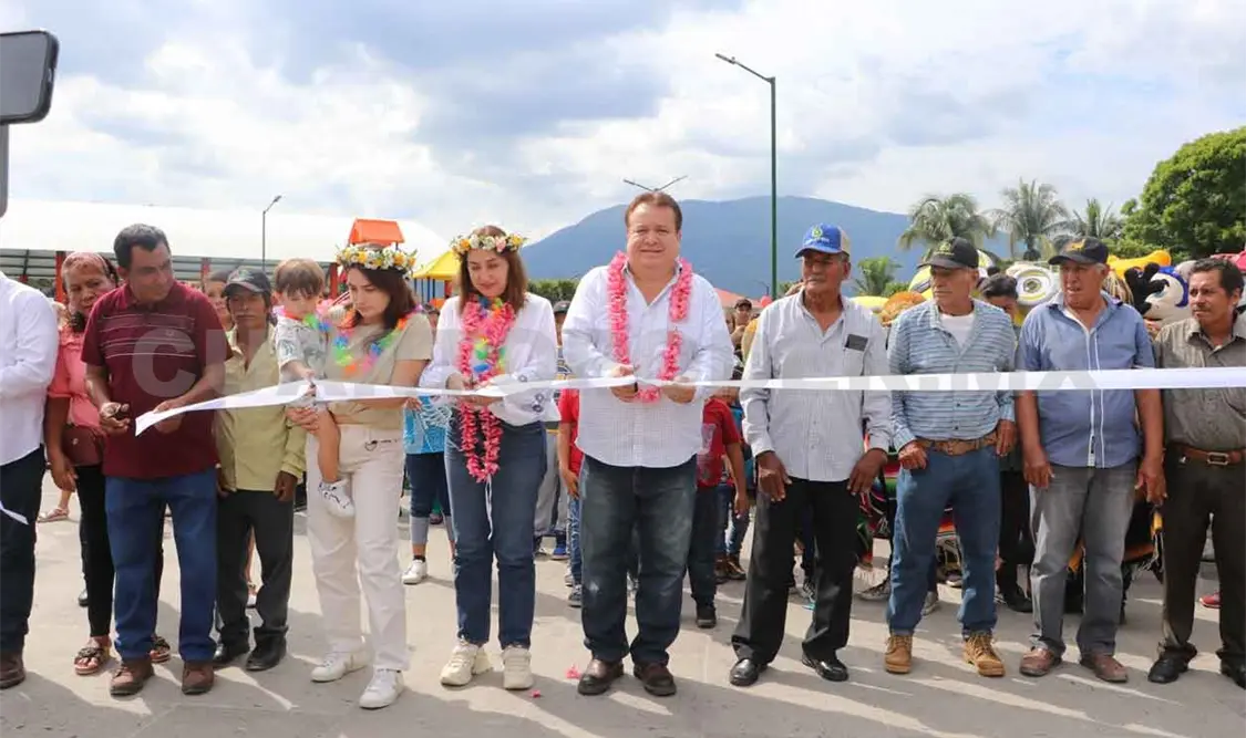 Mariano Rosales entrega parque en Villahidalgo