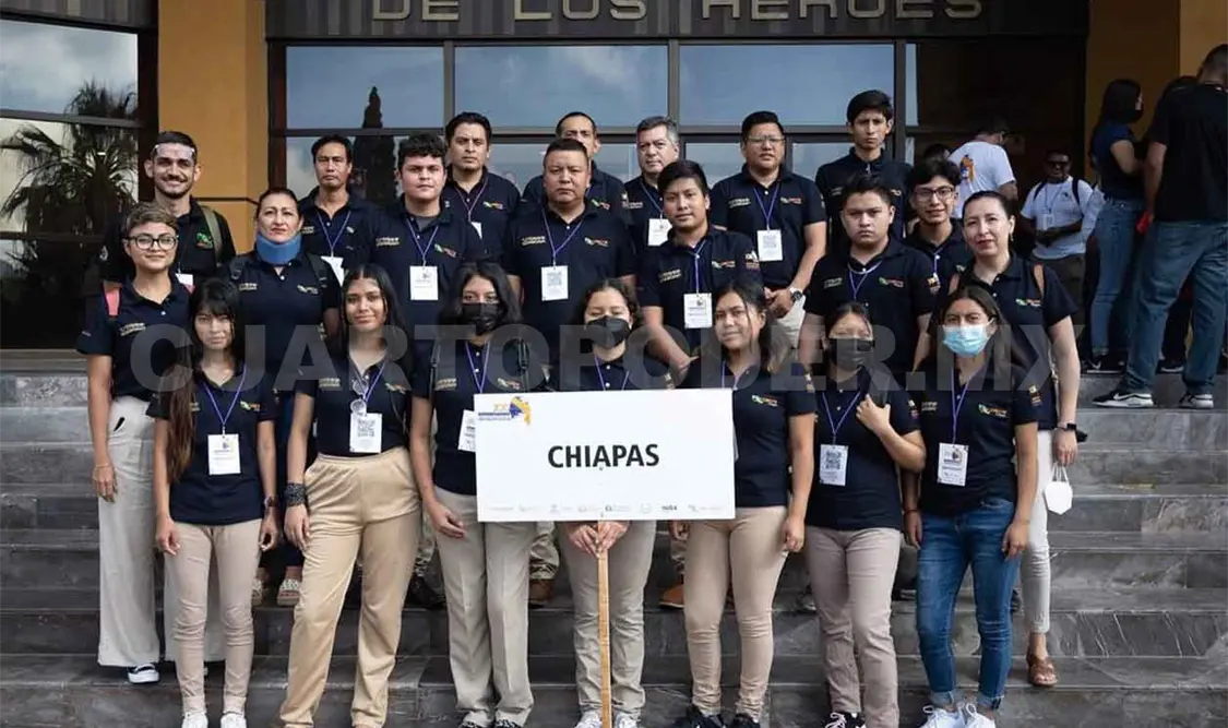 Compiten jóvenes del Cecyte en Chihuahua