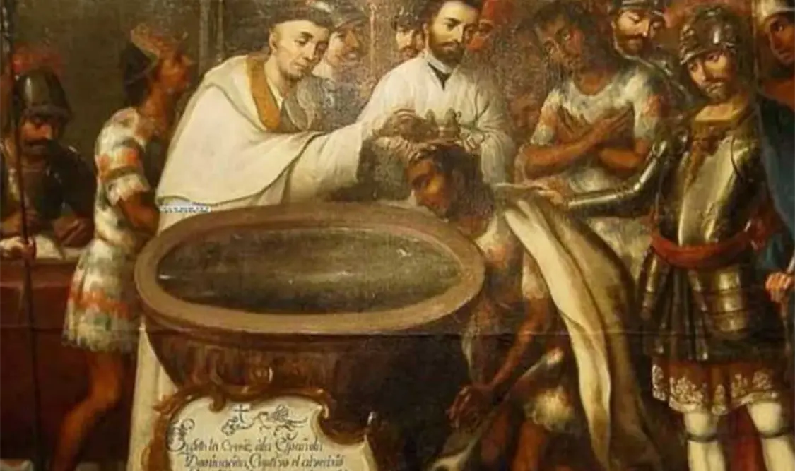 Fotografía de religiosos jesuitas. Cortesía