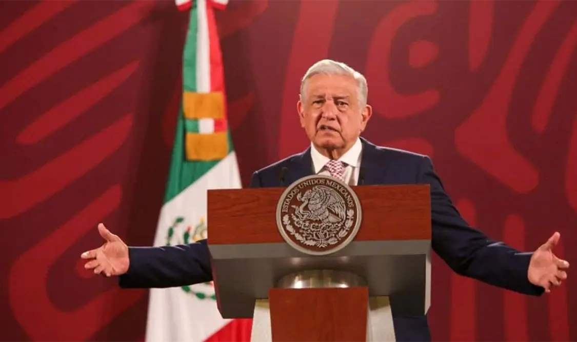 “Vamos a dar resultados de cómo vamos avanzando”, dijo López Obrador en su conferencia matutina. Cortesía