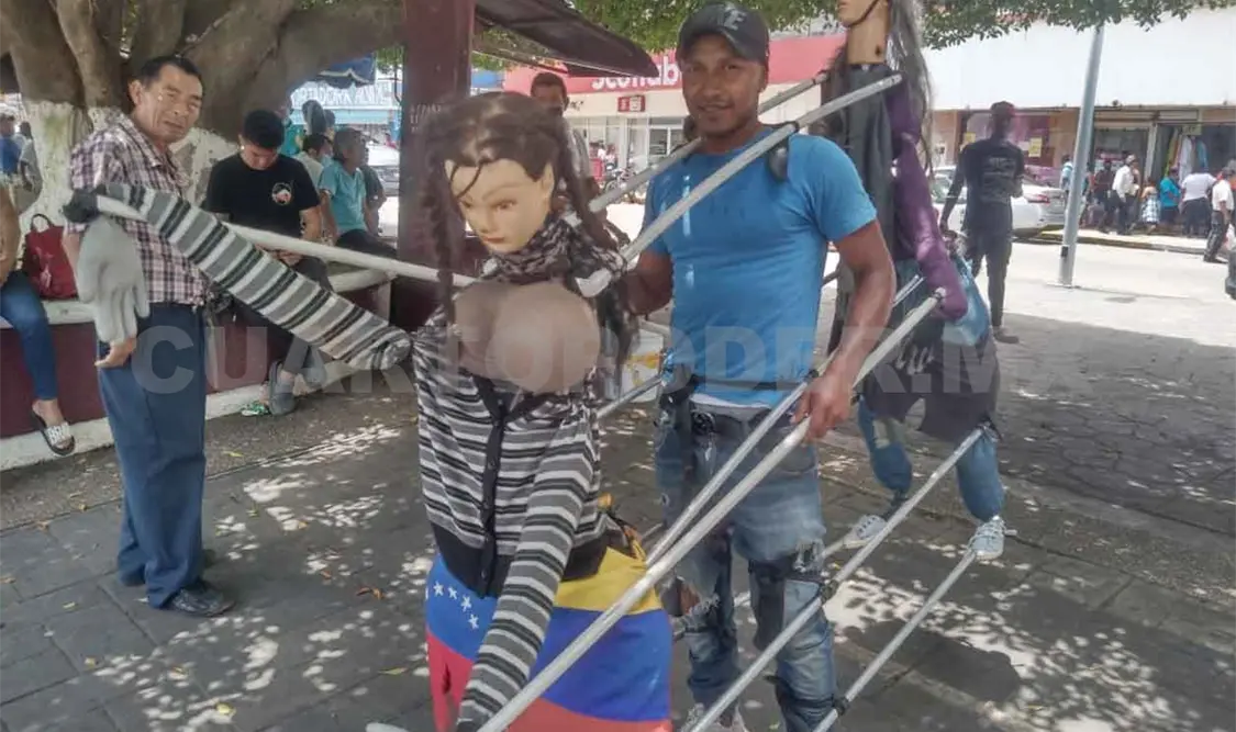 Artistas callejeros arriban a frontera sur