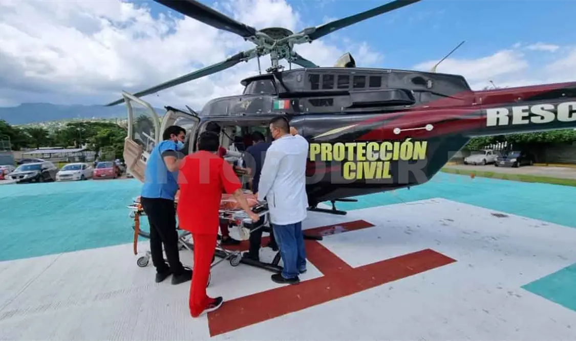 Benefician al pueblo con traslados aeromédicos
