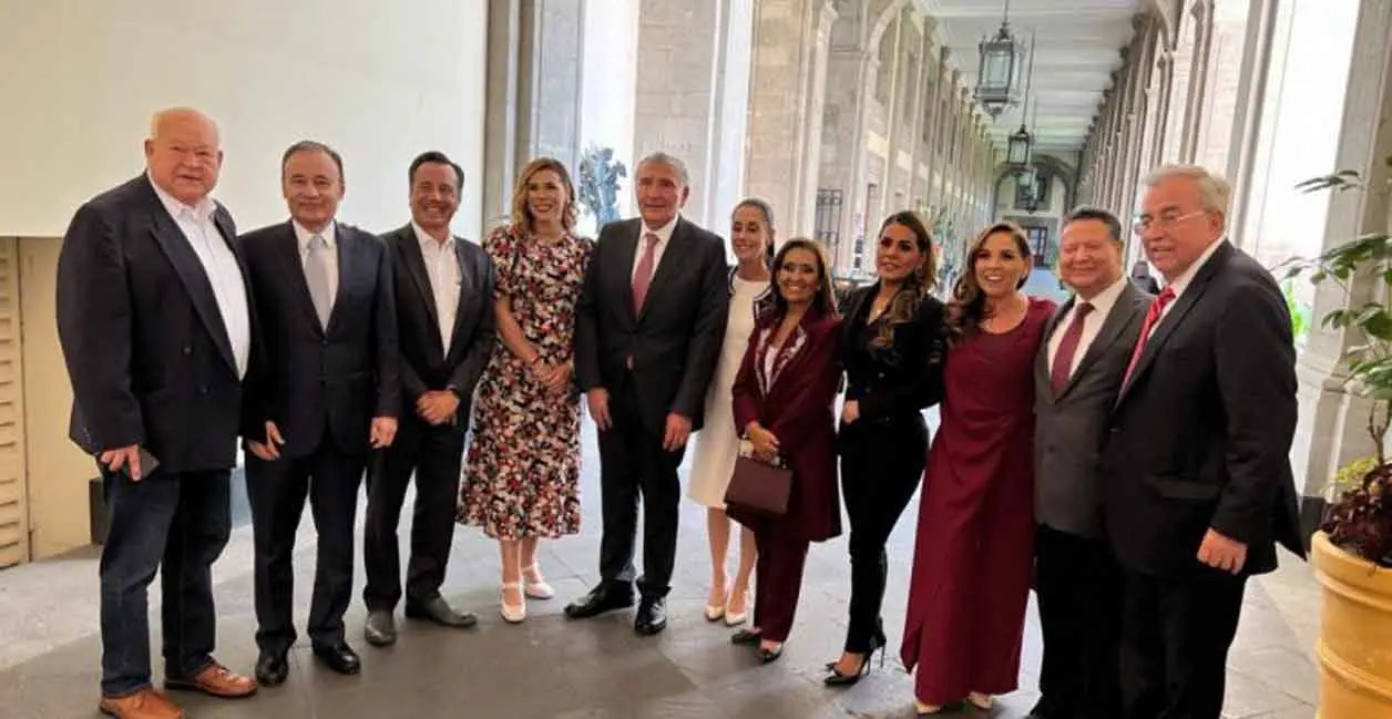 AMLO y gobernadores analizan coyuntura política