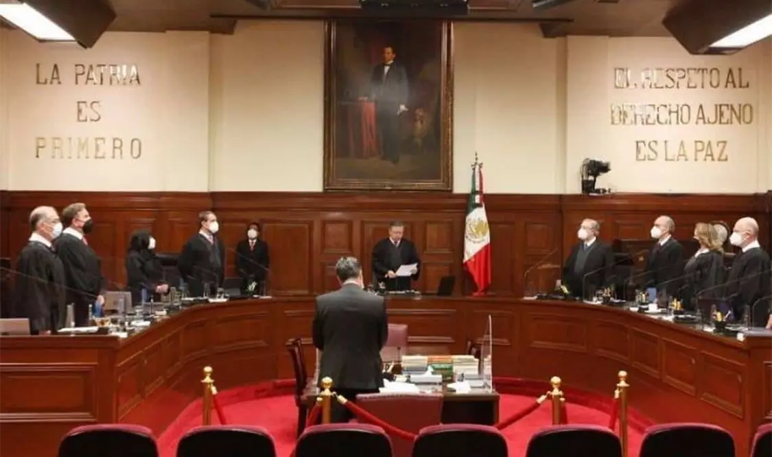 El jefe del Ejecutivo federal destacó que el ministro Zaldívar Lelo de Larrea ha hecho un buen trabajo al frente de la Corte. Cortesía