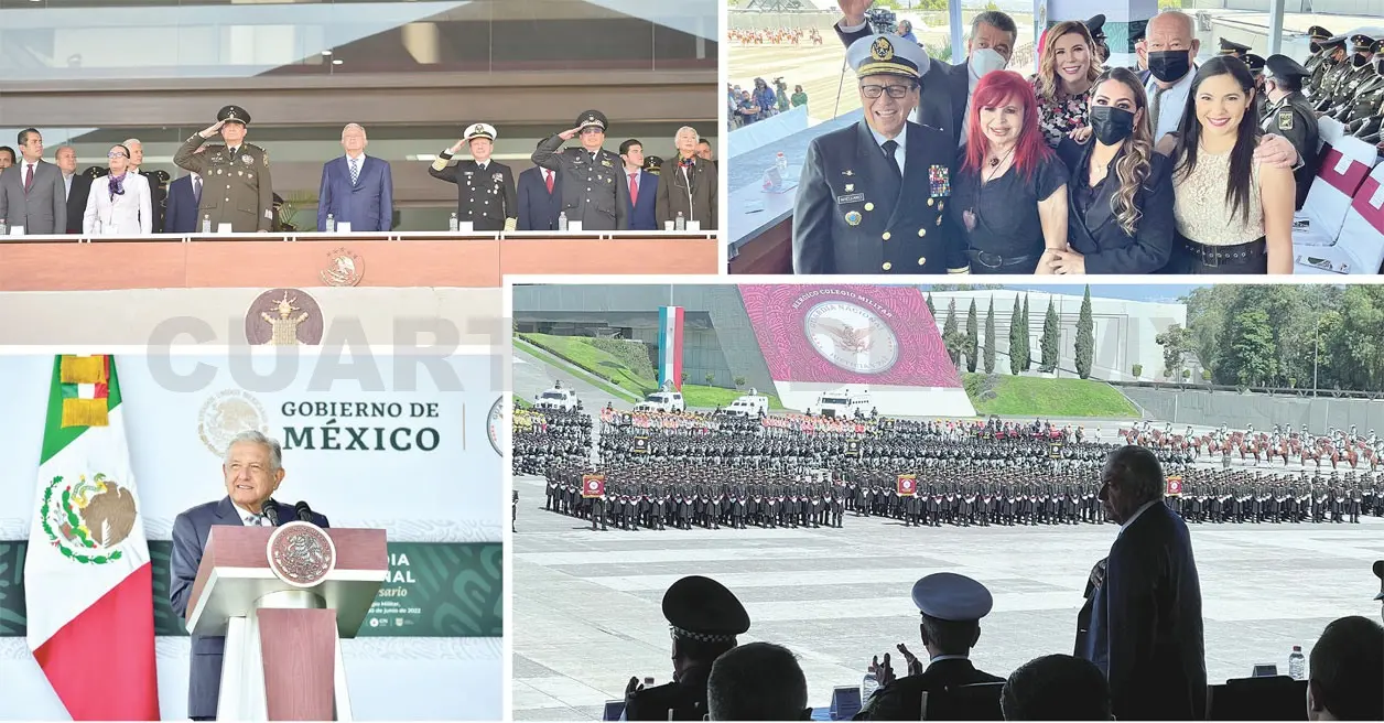 Asiste REC a ceremonia por tercer aniversario de la GN