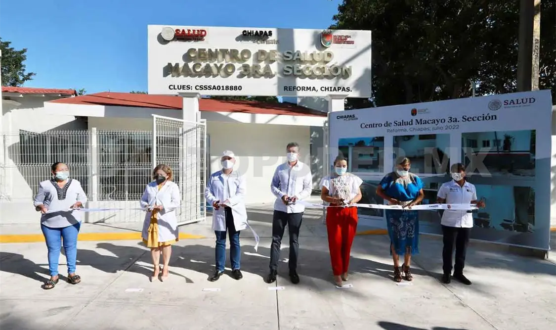 Beneficia Rutilio Escandón con centros de salud