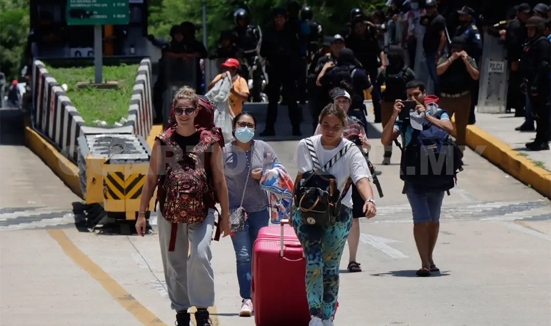 Dos días de afectación por bloqueo carretero