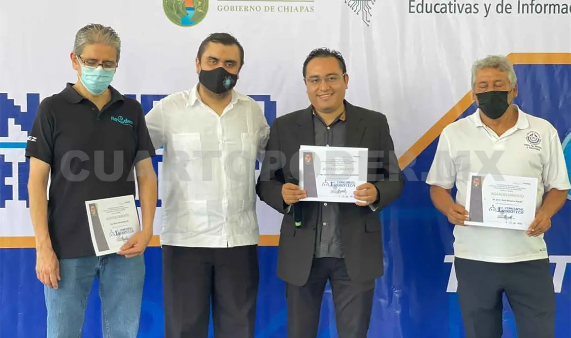 Efectúan “Primer Concurso de Robótica” en Tuxtla