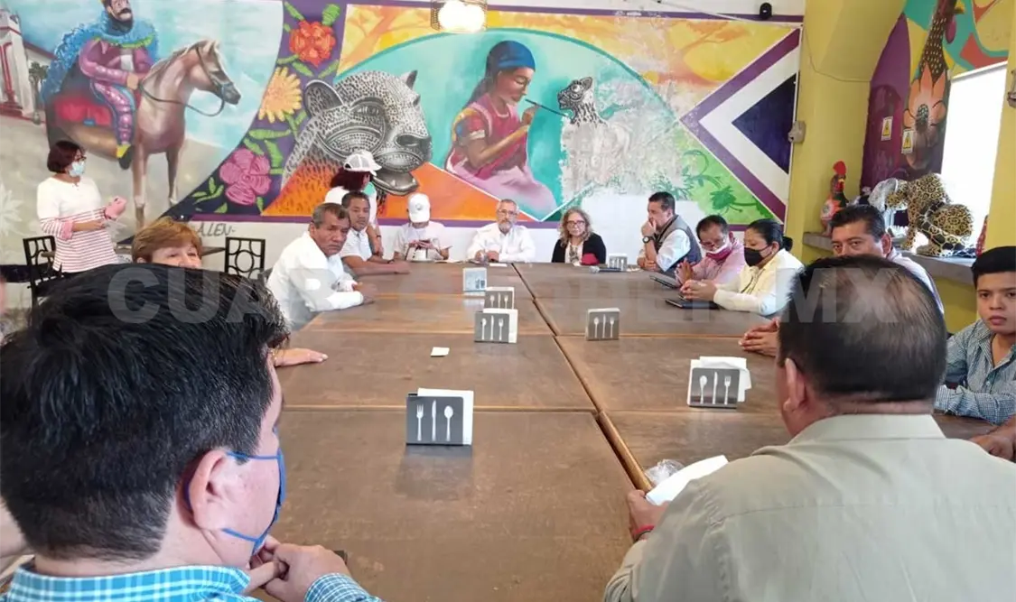 Durante el encuentro que se realizó en la capital chiapaneca. CP